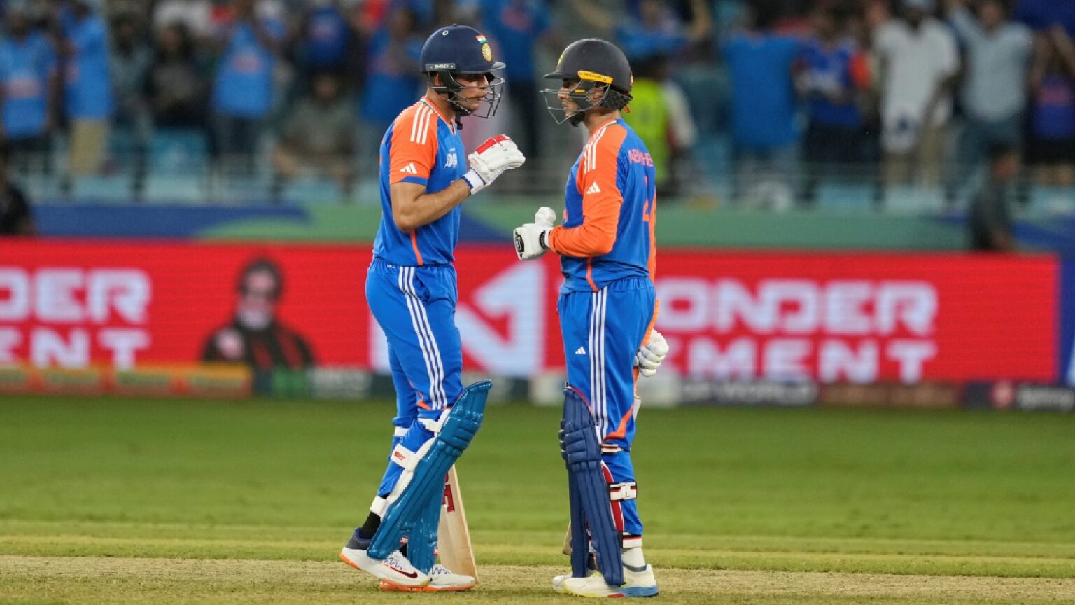 India T20I openers Abhishek Sharma and Shubman Gill. (AP)