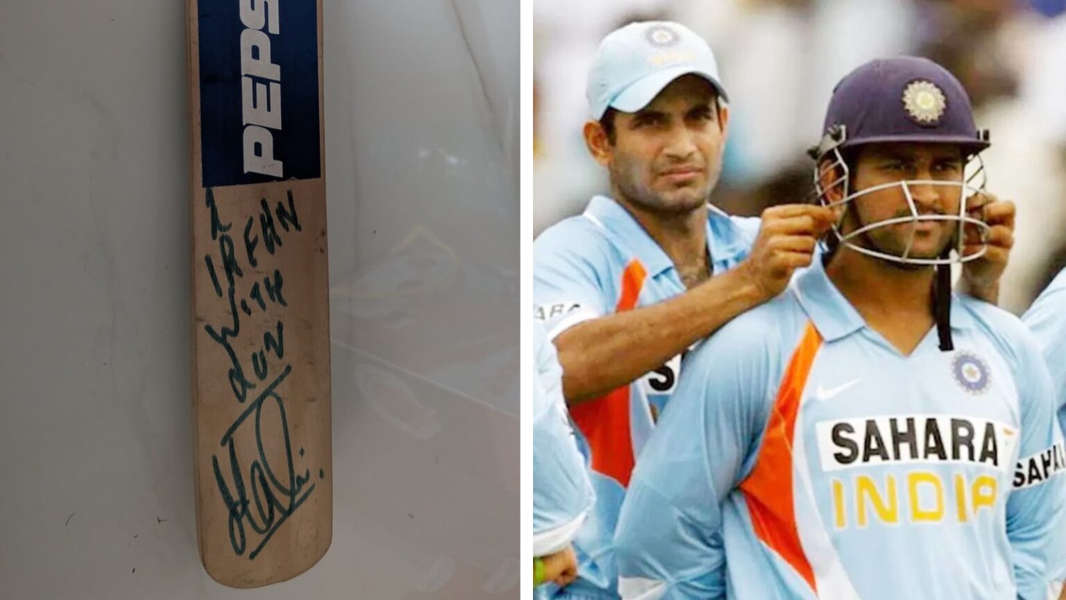 A former player manager shared an interesting anecdote of MS Dhoni and Irfan Pathan