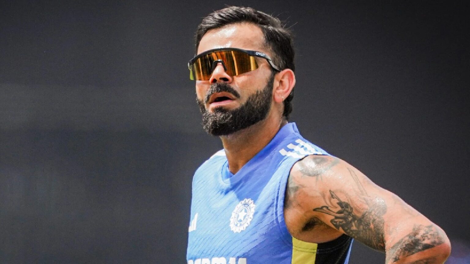 Sunil Chhetri compared Virat Kohli and Cristiano Ronaldo after confirming the India batting great shared his fitness test results with him. (PTI)