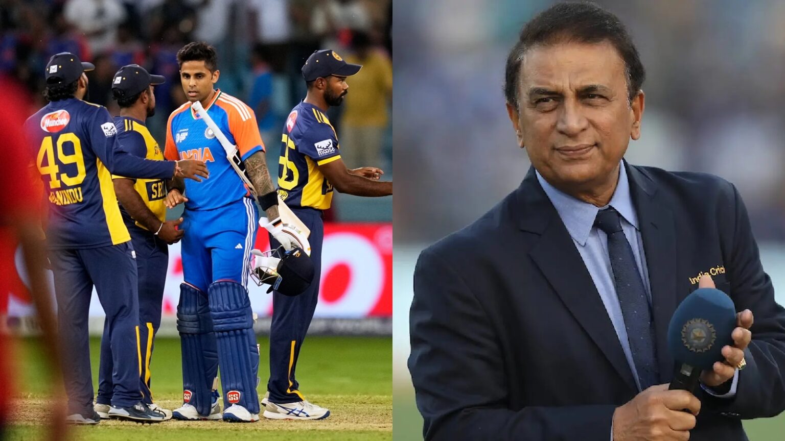 Gavaskar was impressed by how the team dealt with pressure during Nissanka