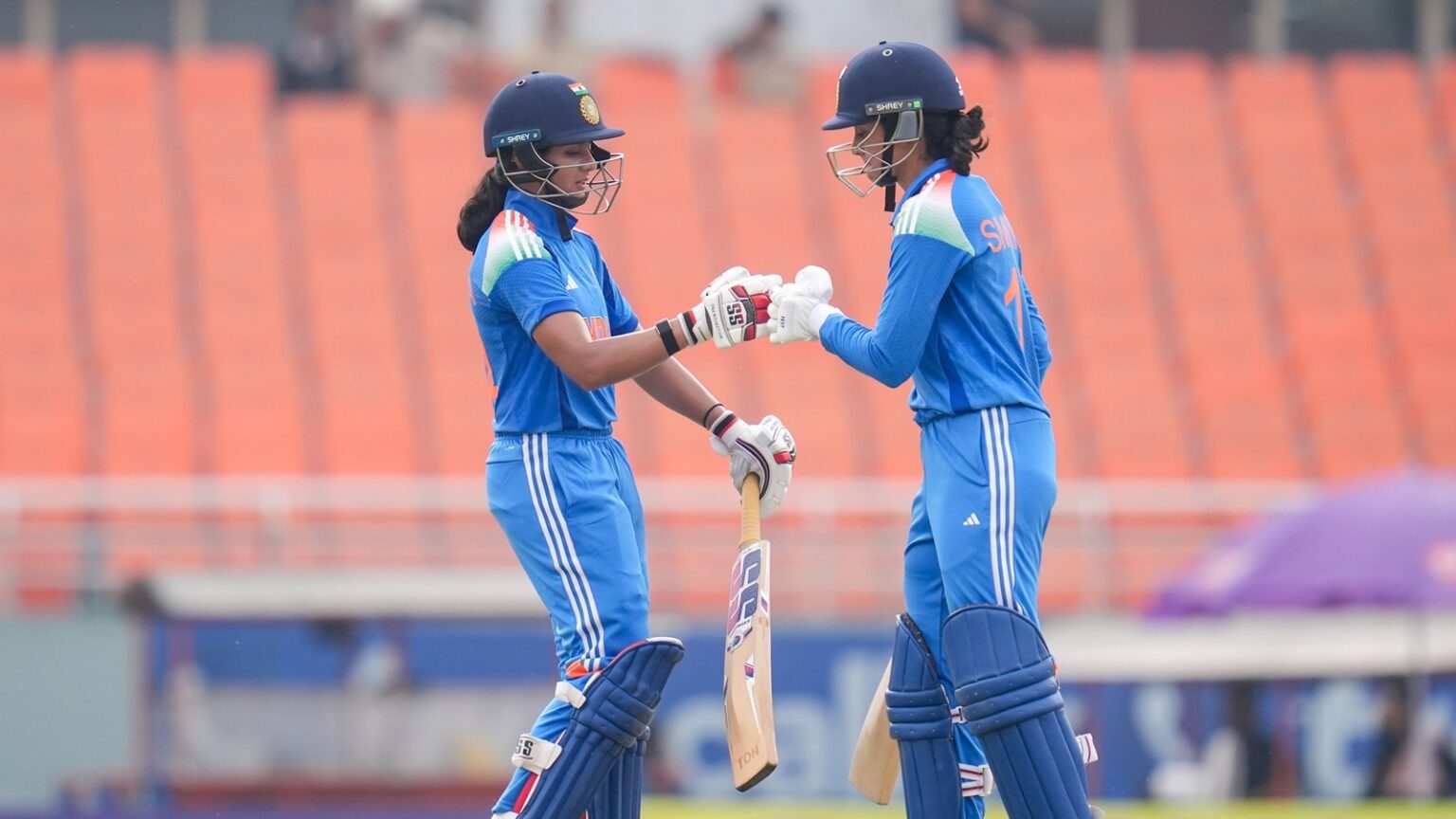 Mandhana, who regained her No 1 spot in ICC rankings, stitched a 114-stand with Rawal in the last ODI against Australia, which was the third highest partnership in women