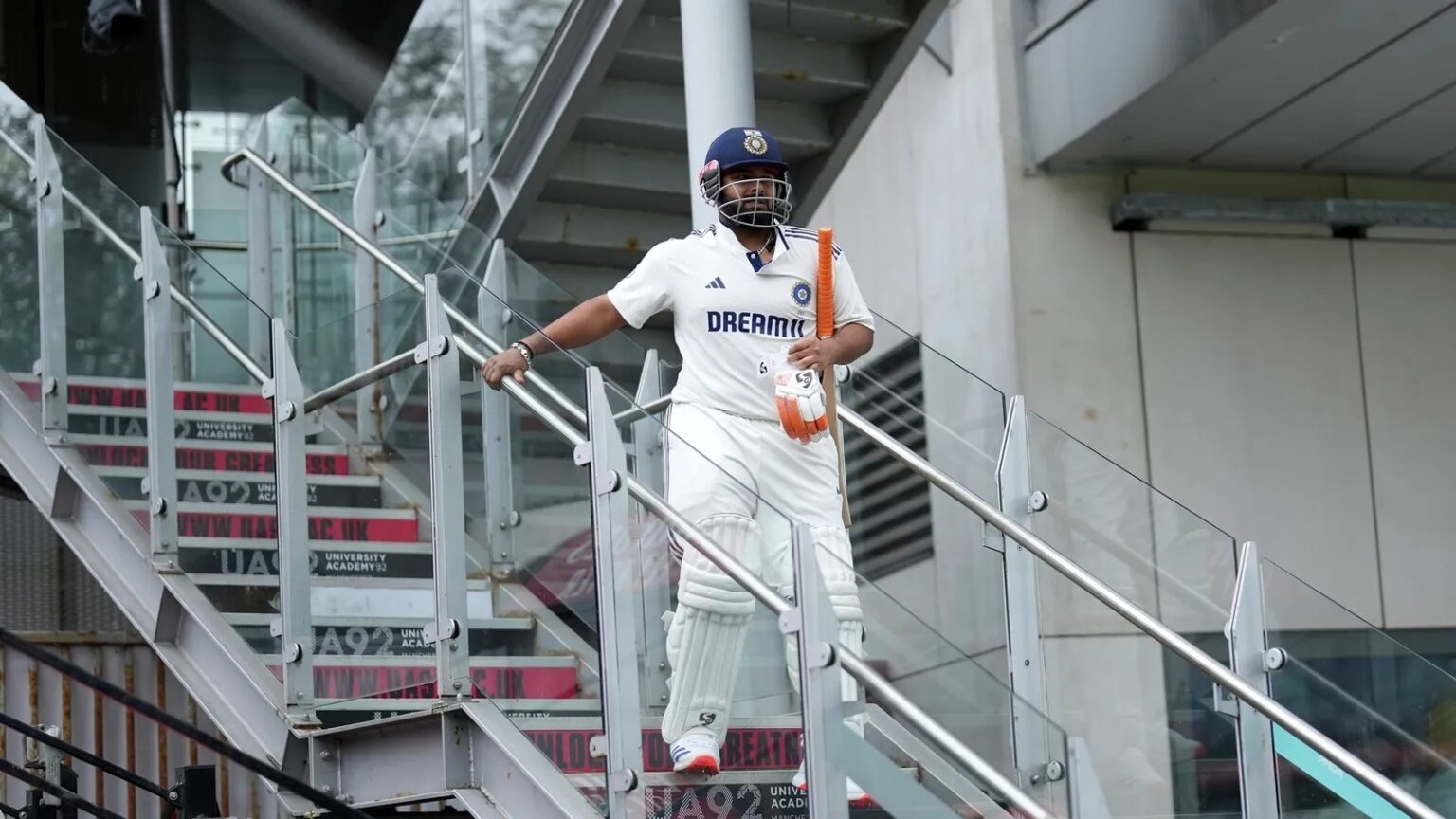 Rishabh Pant returned home after the fourth Test against England. (AP Photo)