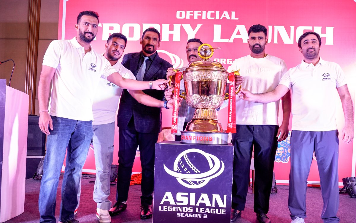 Asian Legends League Season 2 Trophy Revealed; Matches Kick Off on June 2