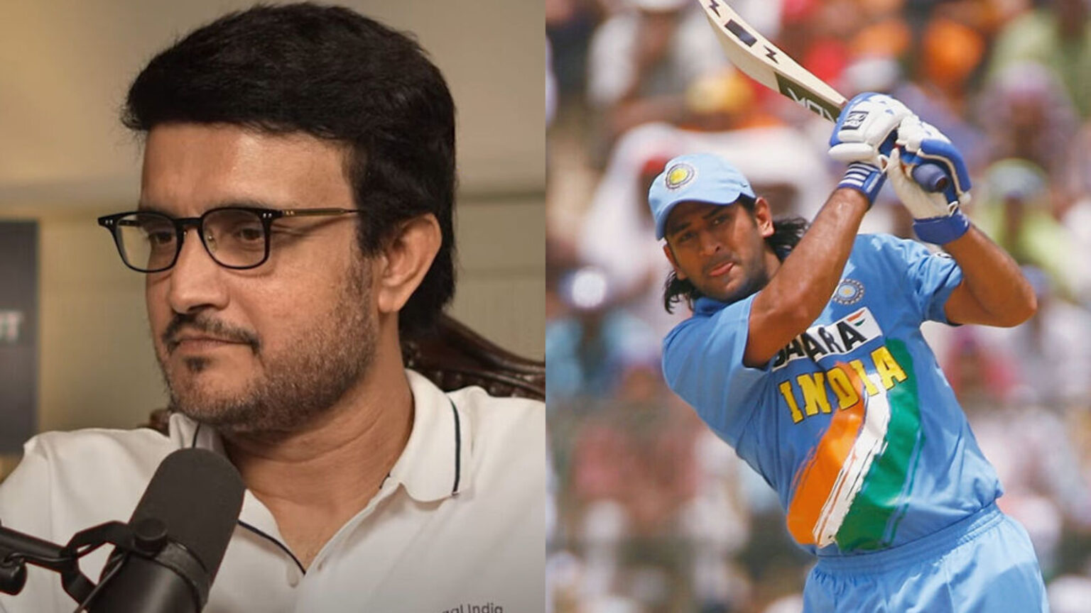 Sourav Ganguly Reflects on MS Dhoni's Early Days as a Six-Hitting Star