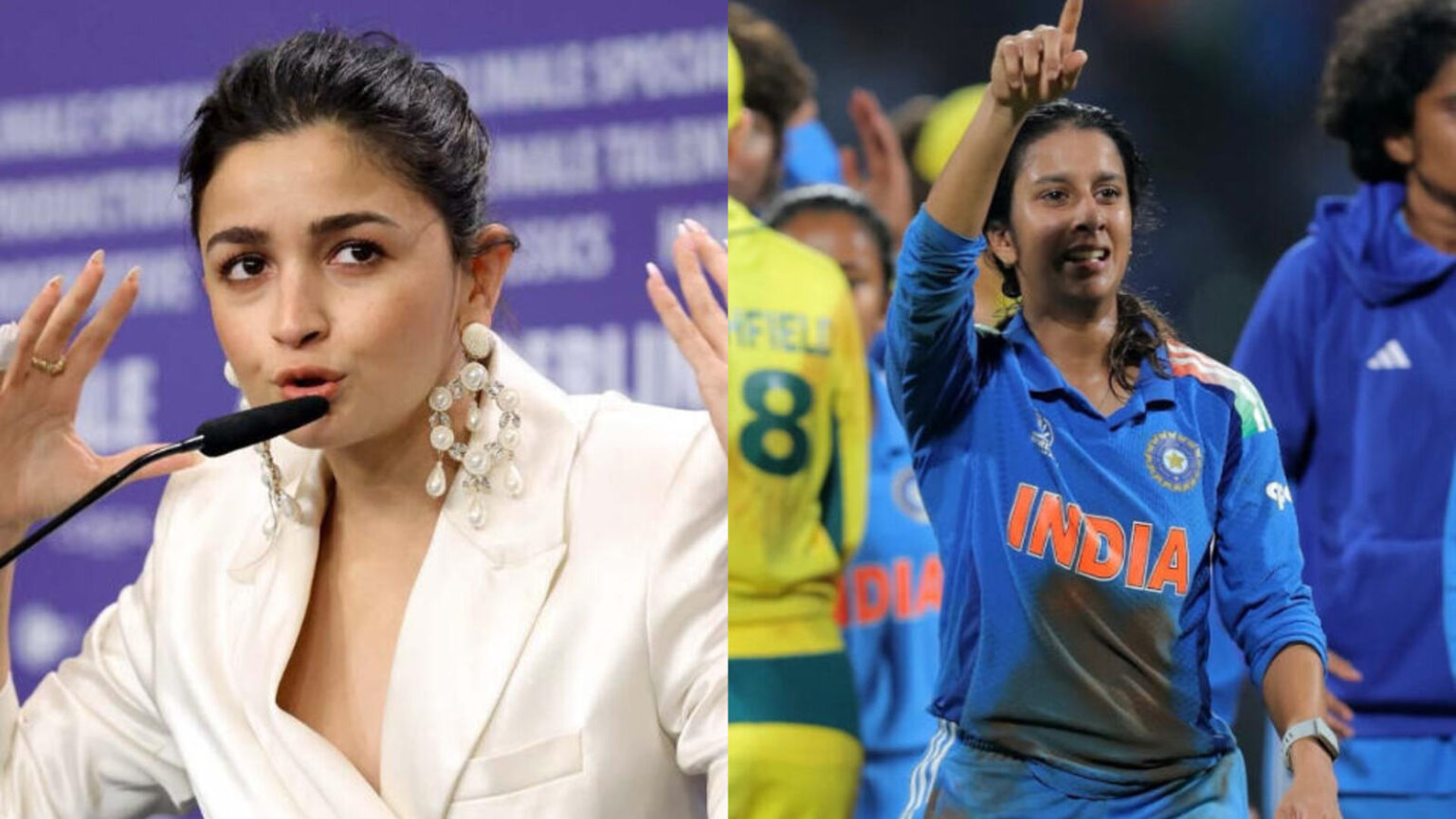 Alia Bhatt Praises Jemimah Rodrigues for Inspiring Young Girls After Her Performance Against Australia in Women's World Cup 2025